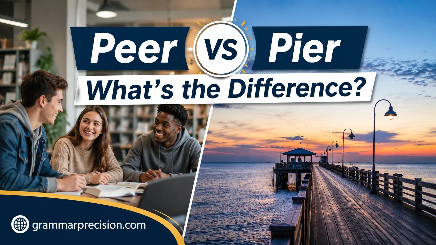 Peer vs Pier: What’s the Difference?