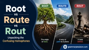 Root vs. Route vs. Rout: Unpacking the Confusing Homophones