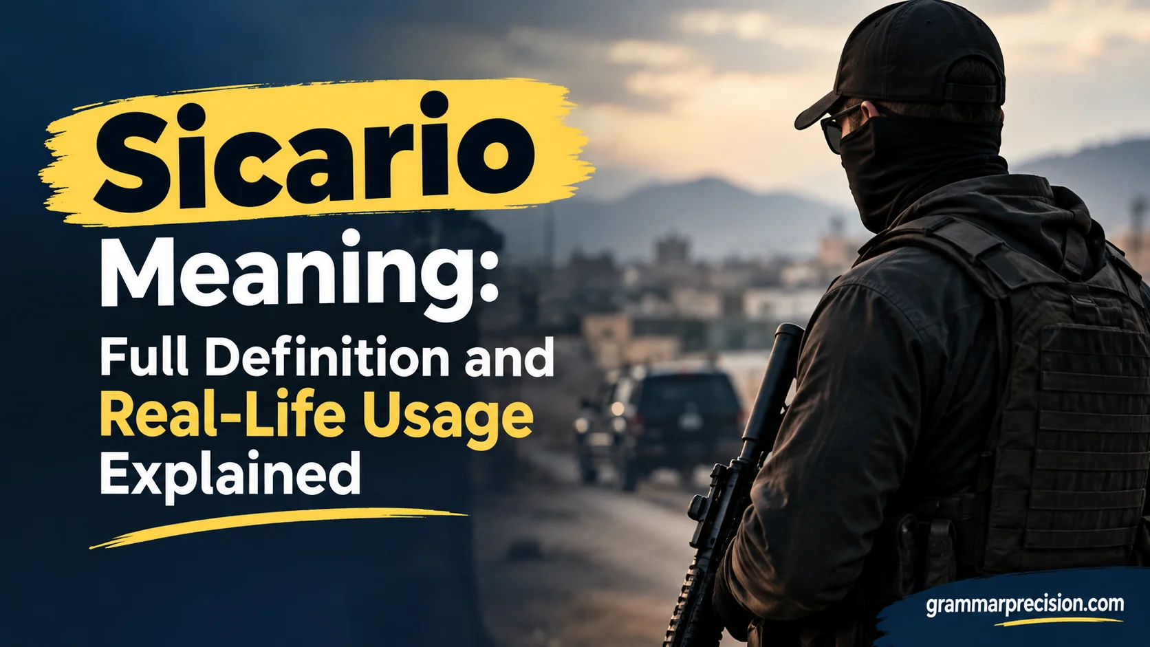 Sicario Meaning: Full Definition and Real-Life Usage Explained