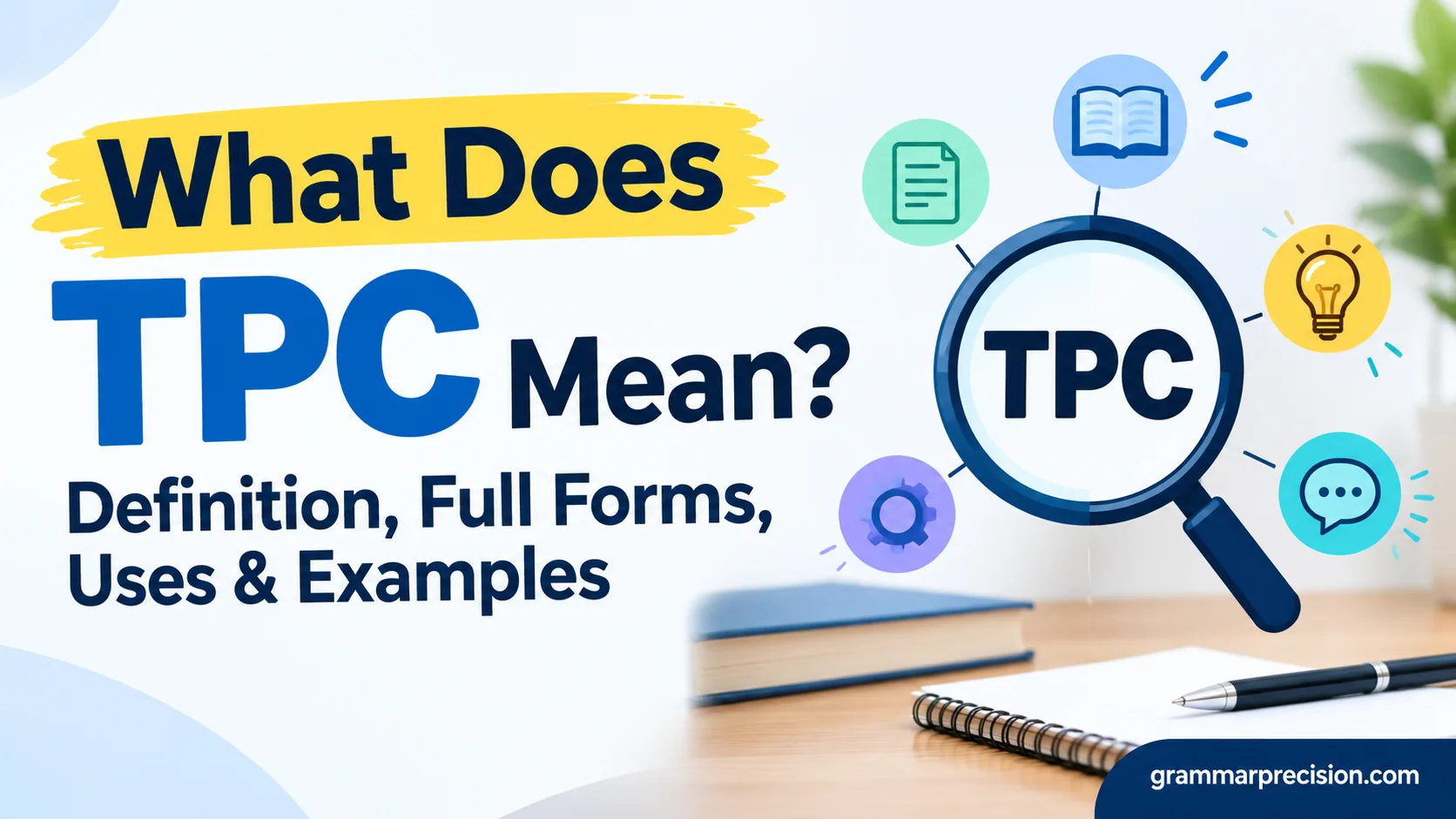 What Does TPC Mean? Definition, Full Forms, Uses & Examples