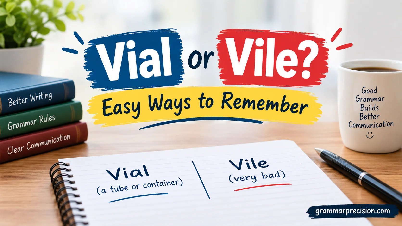 Vial or Vile? Easy Ways to Remember