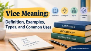 Vice Meaning: Definition, Examples, Types, and Common Uses