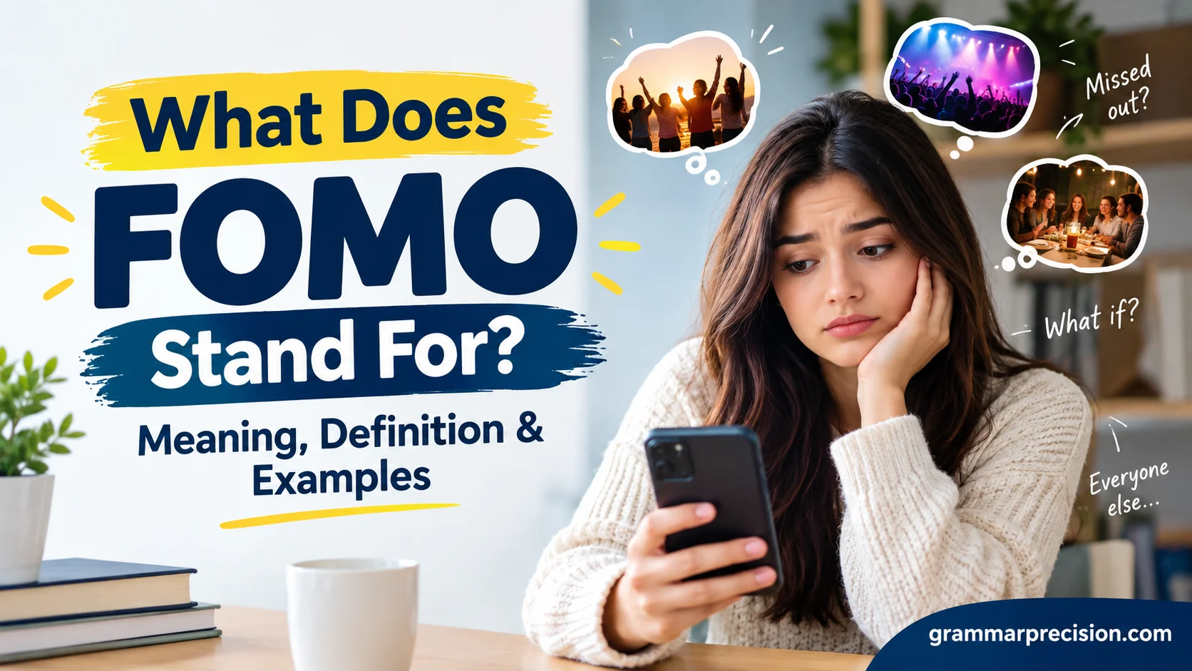 What Does FOMO Stand For? Meaning, Definition & Examples