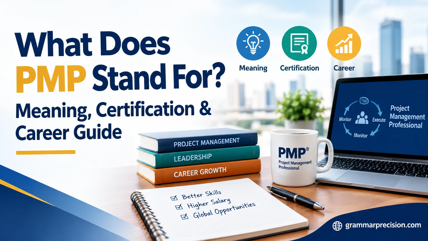 What Does PMP Stand For? Meaning, Certification & Career Guide
