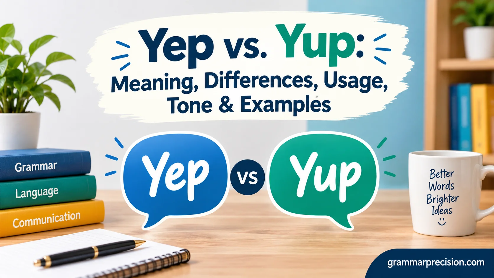 Yep vs. Yup: Meaning, Differences, Usage, Tone & Examples