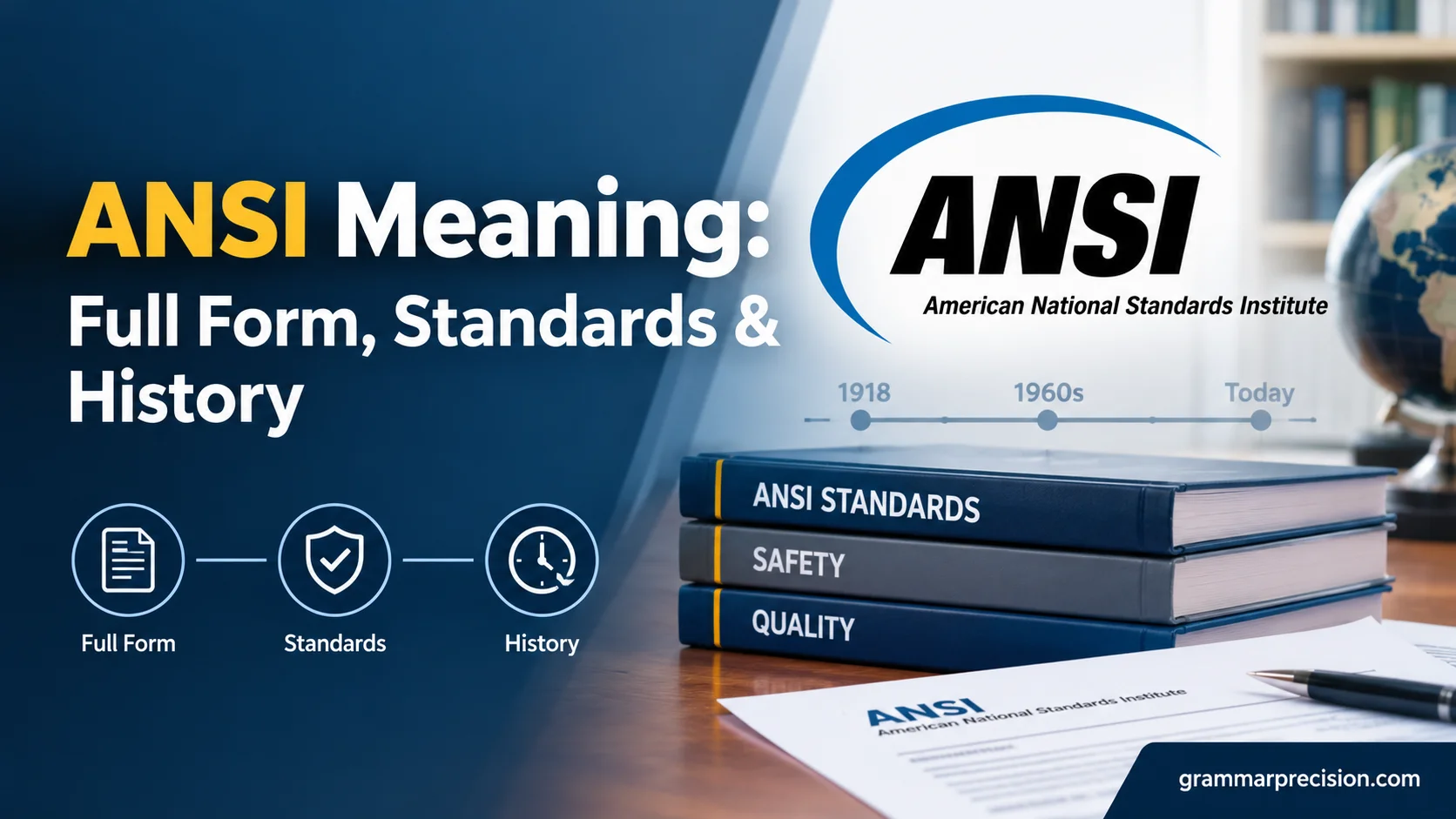 ANSI Meaning: Full Form, Standards & History