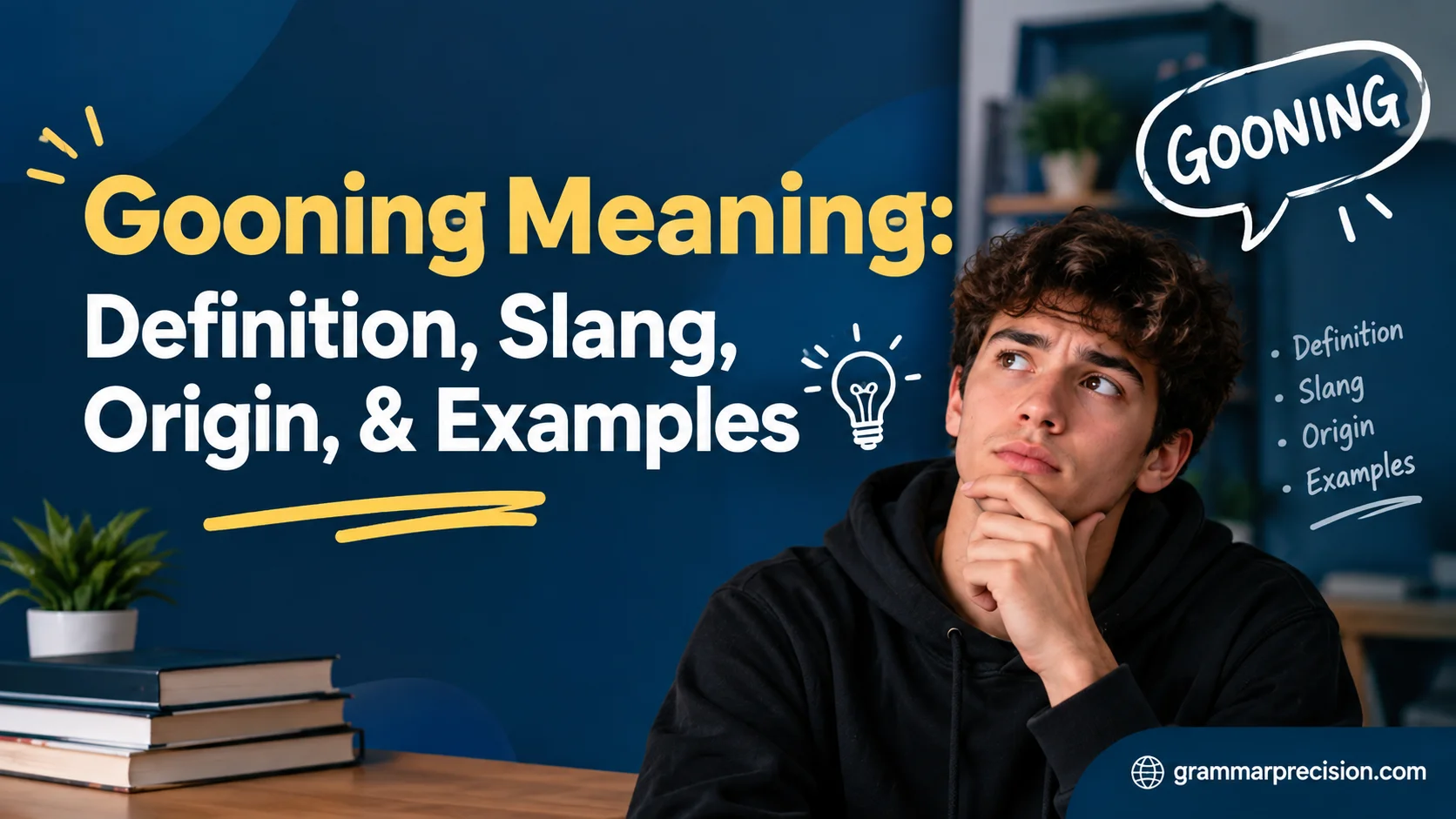 Gooning Meaning: Definition, Slang, Origin, & Examples