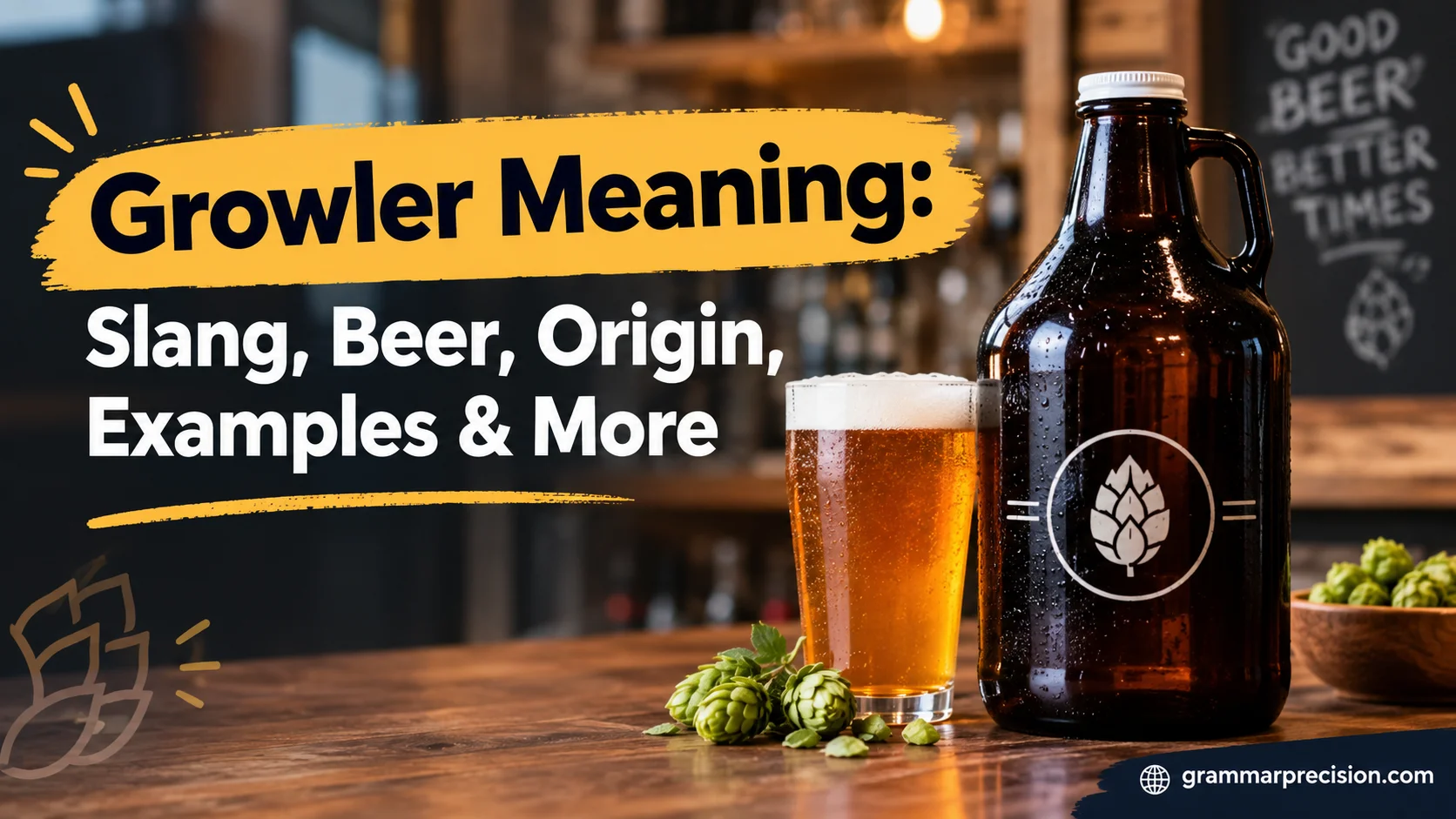 Growler Meaning: Slang, Beer, Origin, Examples & More