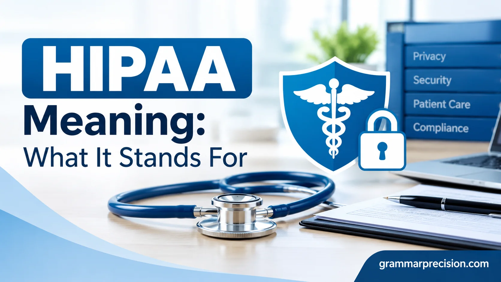 HIPAA Meaning: What It Stands For