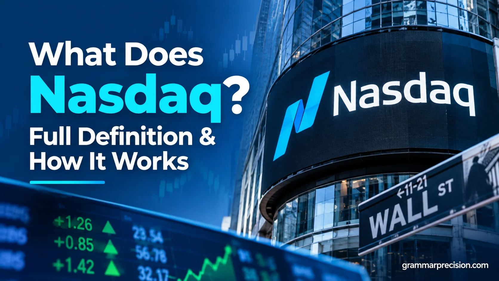 What Does Nasdaq Mean? Full Definition & How It Works