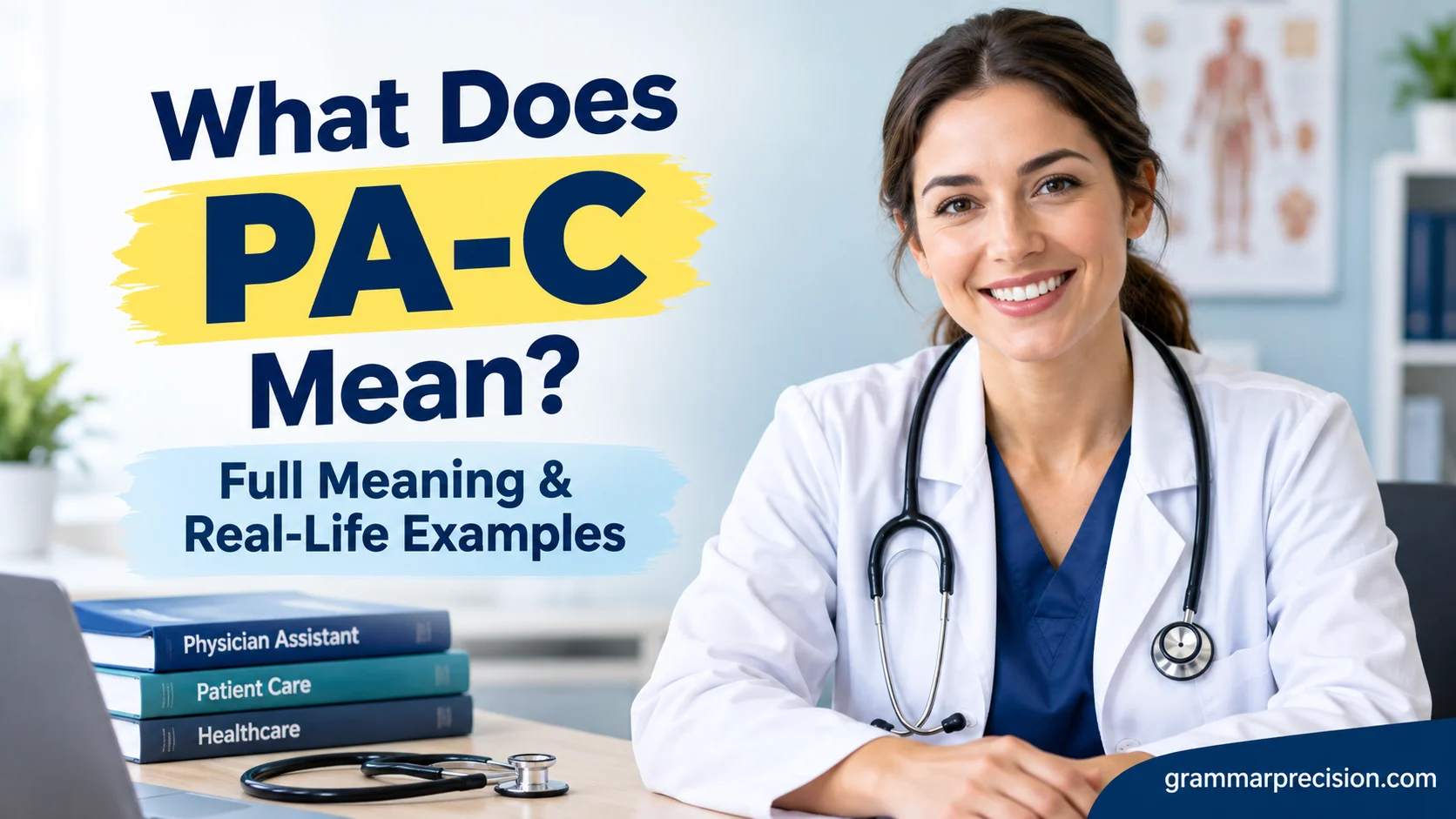 What Does PA-C Mean? Full Meaning & Real-Life Examples