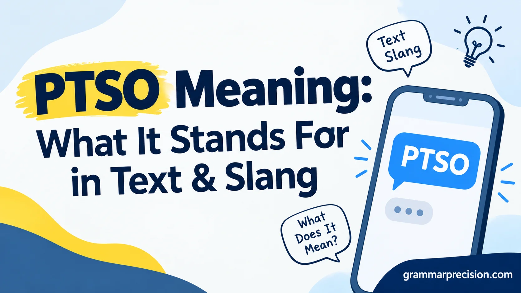 PTSO Meaning: What It Stands For in Text & Slang