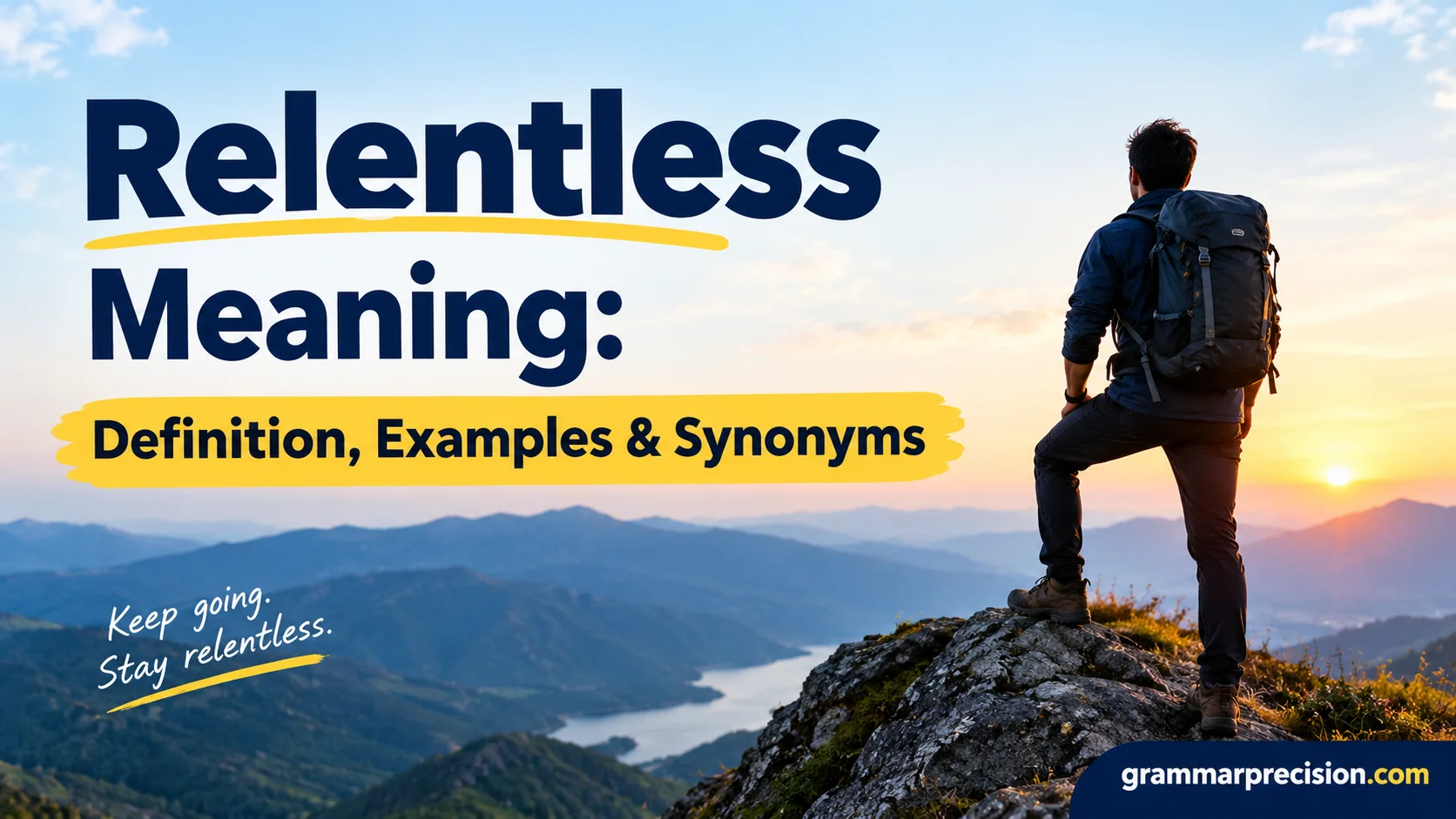 Relentless Meaning: Definition, Examples & Synonyms