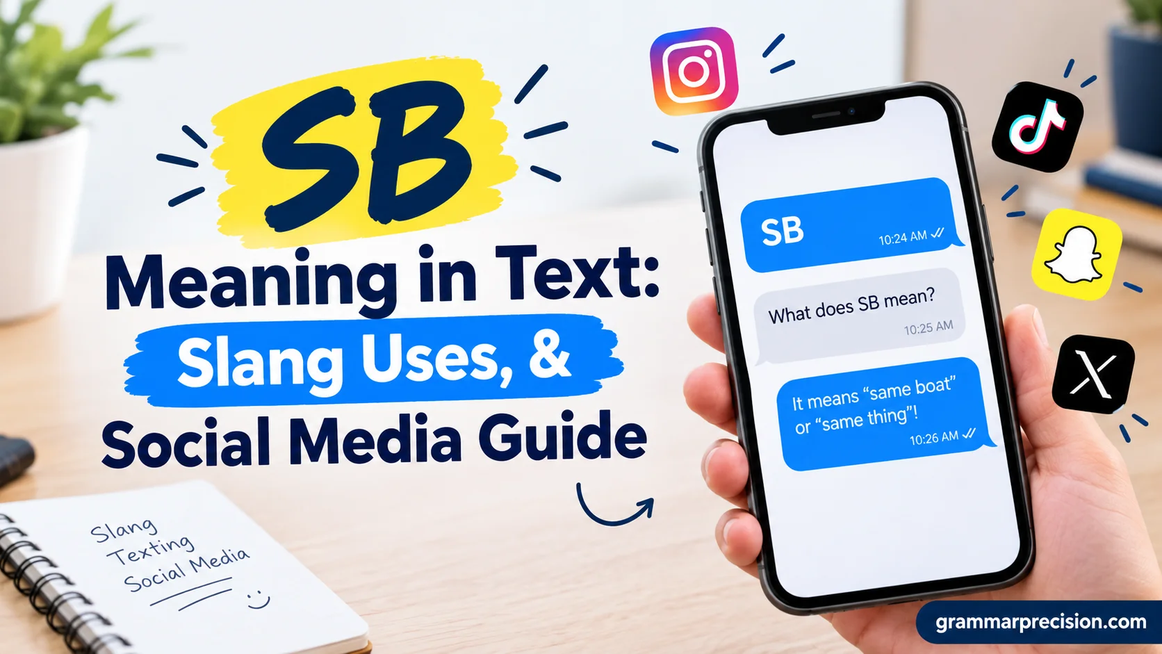 SB Meaning in Text: Slang Uses, & Social Media Guide
