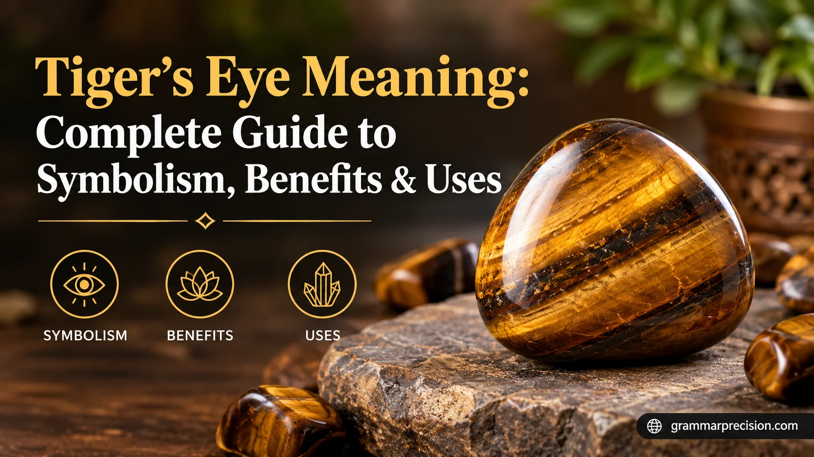 Tiger’s Eye Meaning: Complete Guide to Symbolism, Benefits & Uses